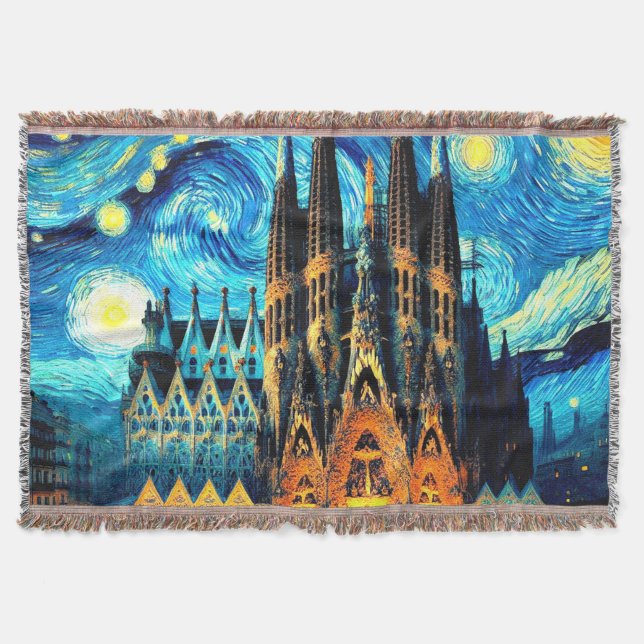 Manta Sagrada Familia Barcelona (Anverso)