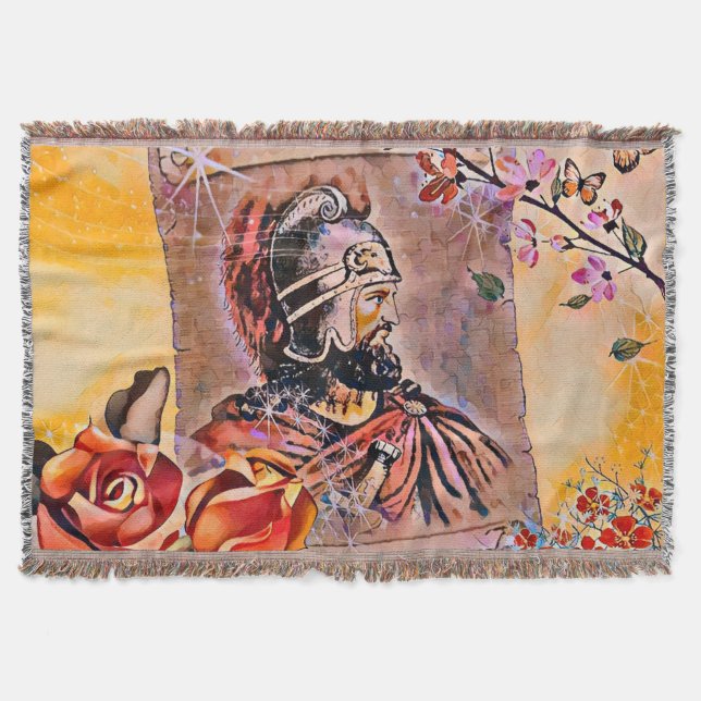 Manta Saint Vartan Throw Blanket (Anverso)