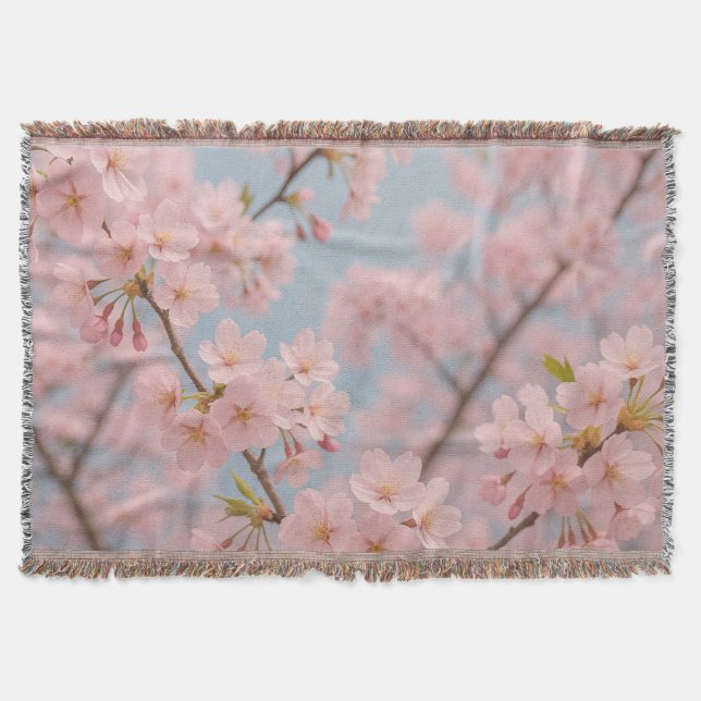 Manta Sakura Bloom Primavera (Anverso)