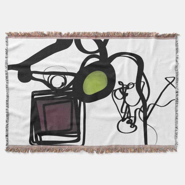 Manta Saludos desde Filydion: Resumen en blanco y negro (Anverso)