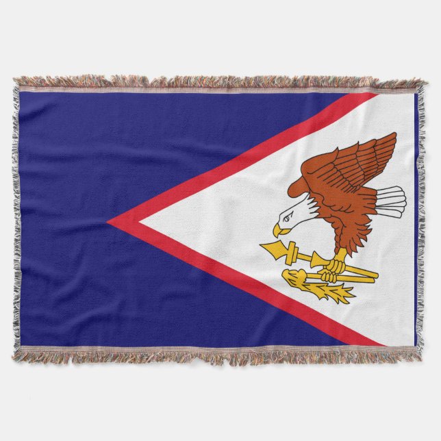 Manta Samoa Americana (Anverso)