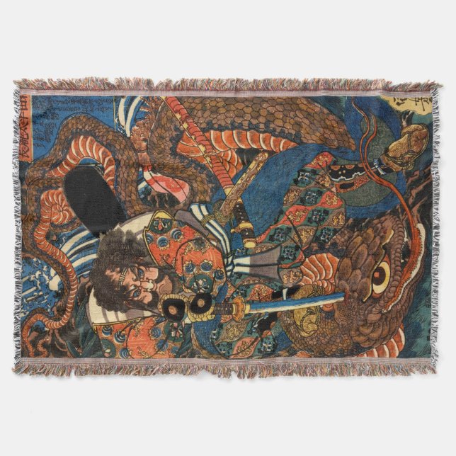 MANTA SAMURAI JAPONÉS (Anverso)