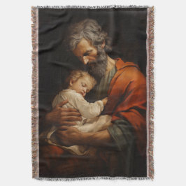 Manta San José y el Niño Jesús Católico Religioso