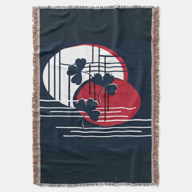 Manta San Patricio, abstracción (Frente vertical)