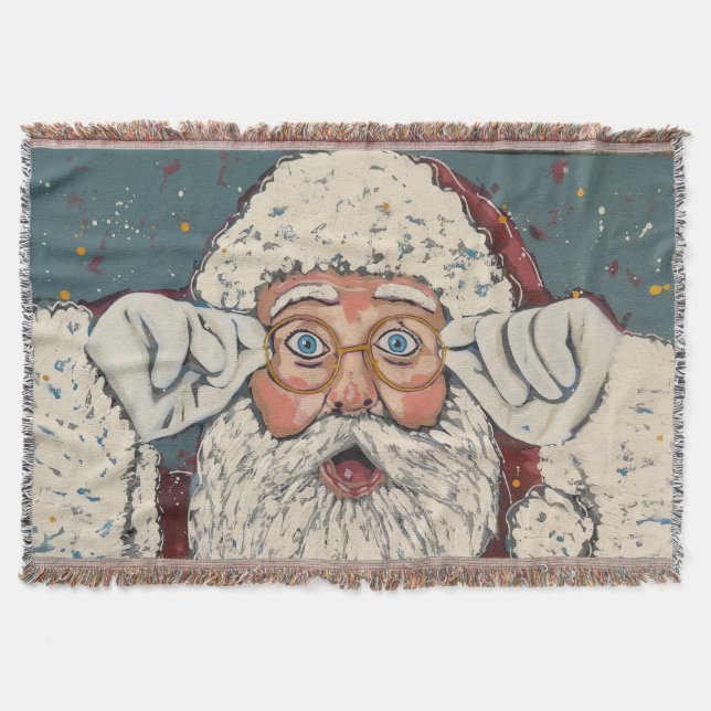 Manta Santa Claus Surprised (Anverso)