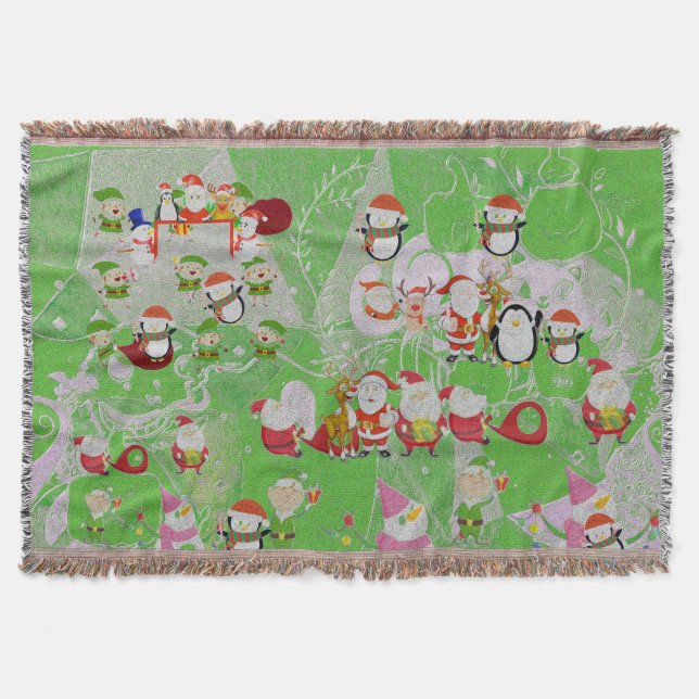 Manta Santa Magical Green New Year (Anverso)