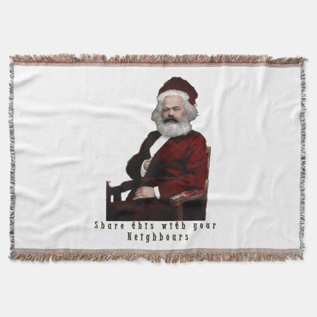 Manta SantaKarl MarXmas (Anverso)
