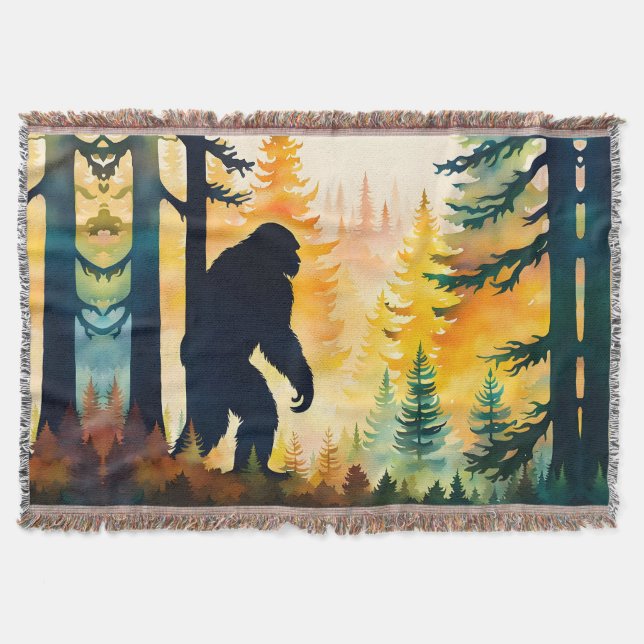 Manta Sasquatch Otumn Landscape Sunset (Anverso)