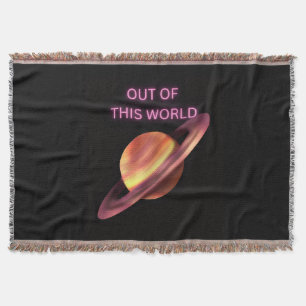 Manta Satén de Saturno Fuera de Este Mundo – Des