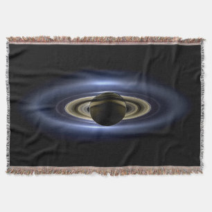 Manta Saturno eclipsó el sol por el orbitador de Cassini