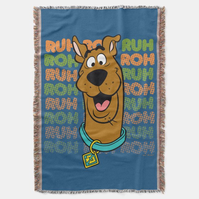 Manta Scooby-Doo Ruh Roh (Frente vertical)