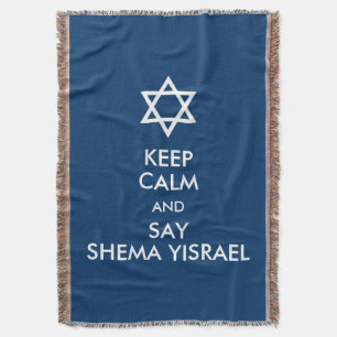 Manta Sé tranquilo y di Shema Yisrael
