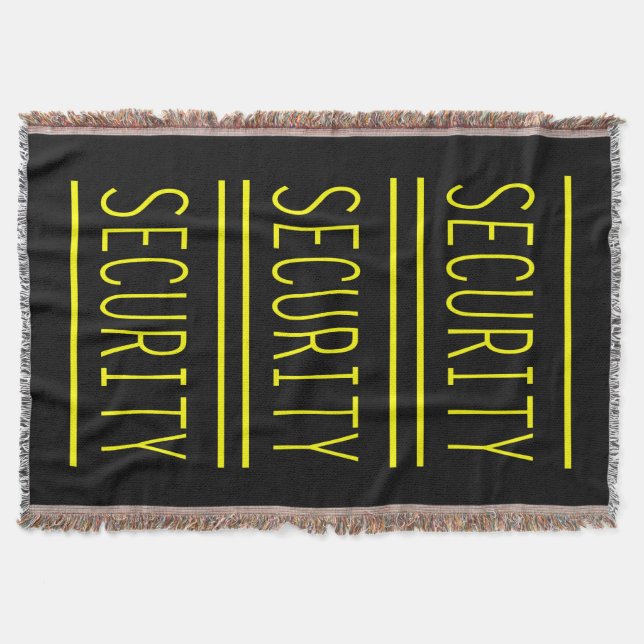 Manta Seguridad en blanco (Anverso)