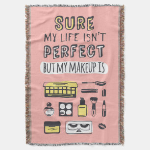 Manta Seguro puede el maquillaje no es perfecto