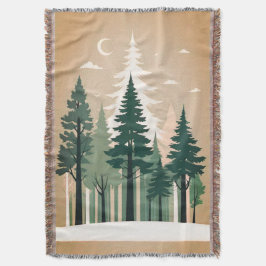 Manta Selva Silhouette Tranquila