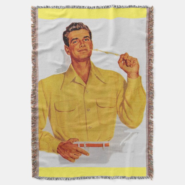 Manta semilla de grano apuesto (Frente vertical)