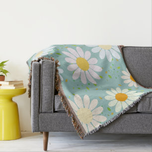 Manta Sencillo Daisy Flowe Patrón floral moda Girly