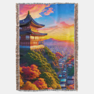 Manta Serenidad por encima de la metrópolis