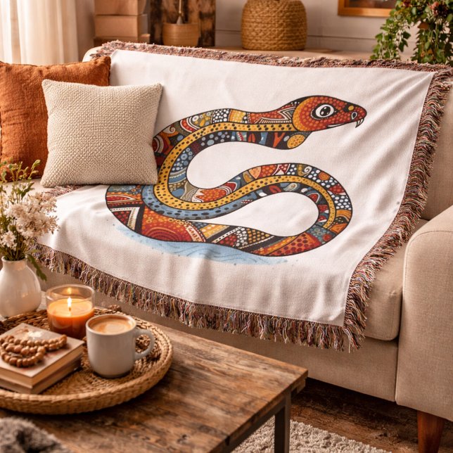 Manta Serpiente de la Tierra Enroscada  (Subido por el creador)