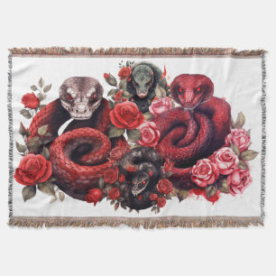 Manta Serpiente Roja