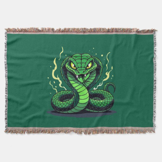 Manta Serpiente Venenosa – Peligro y Precisión (Anverso)