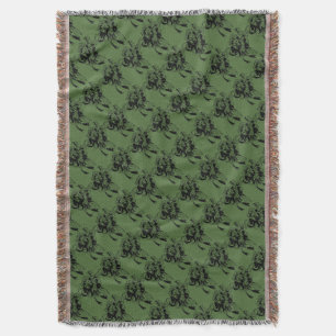 Manta Shamrock Bouquet Throw Blanket