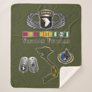 Manta Sherpa 101ª División Aérea Vietnam Veterano
