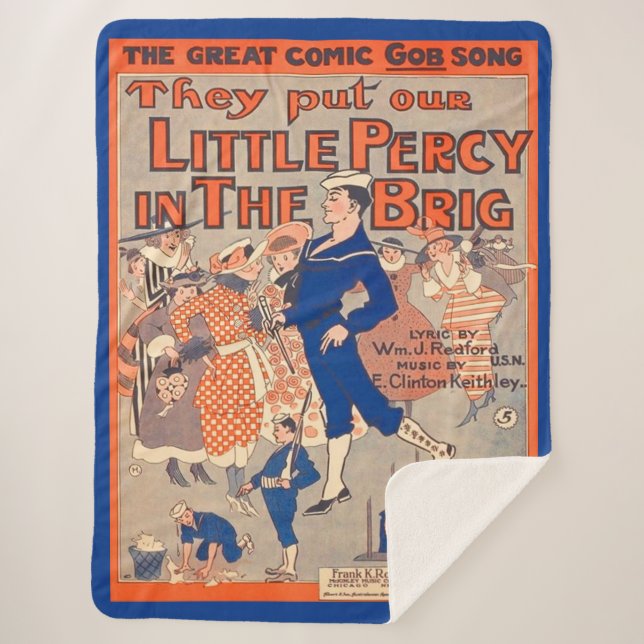 Manta Sherpa 1919 pusieron nuestra piedad en la niebla (Anverso)