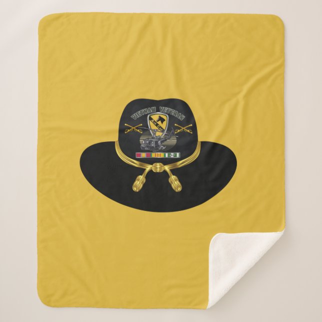 Manta Sherpa 1.ª División de Caballería Air Cav Vietnam (Anverso)