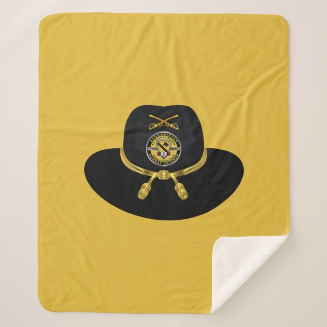 Manta Sherpa 1.ª División de Caballería Veterano de Afganistán (Anverso)