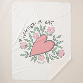 Manta Sherpa 1 Corintios 16:14 - Haz todo con amor