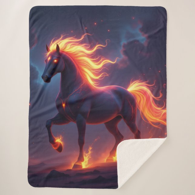 Manta Sherpa „2026 – Das Jahr des Feuerpferds“ (Anverso)