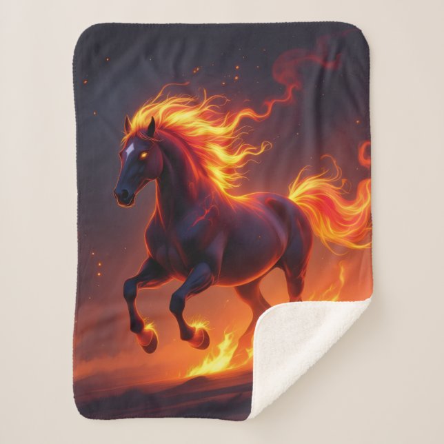 Manta Sherpa „2026 – Das Jahr des Feuerpferds“ (Anverso)