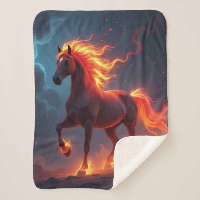 Manta Sherpa „2026 – Das Jahr des Feuerpferds“ (Anverso)