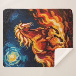 Manta Sherpa „2026 – Das Jahr des Feuerpferds“