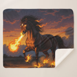 Manta Sherpa „2026 – Das Jahr des Feuerpferds“