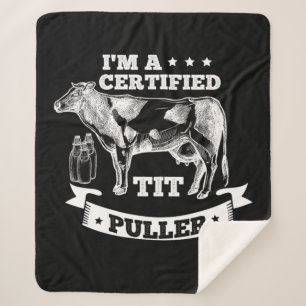 Manta Sherpa 34.Im A Tit Puller Certificado