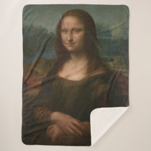 Manta Sherpa 36x48 Mona Lisa