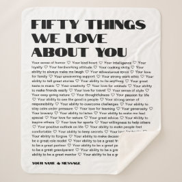 Manta Sherpa 50 cosas que nos encantan de tu planilla de Cumple