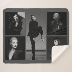 Manta Sherpa 5 Collage de fotos editable