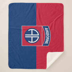 Manta Sherpa 82ª División Aérea Bandera Veterano Militar