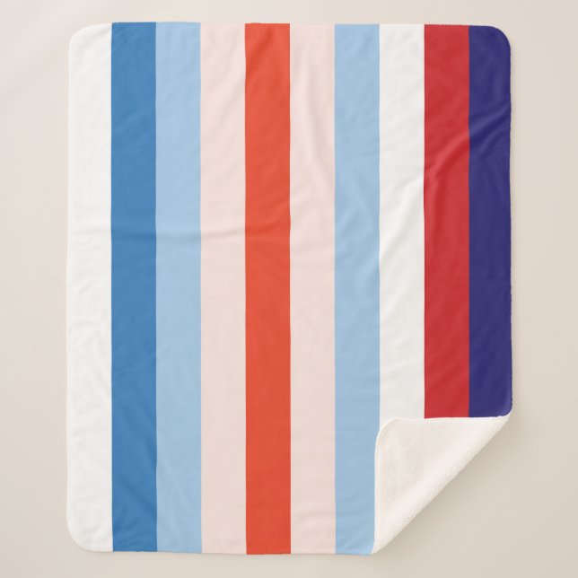 Manta Sherpa 8 Combinación de colores (Anverso)