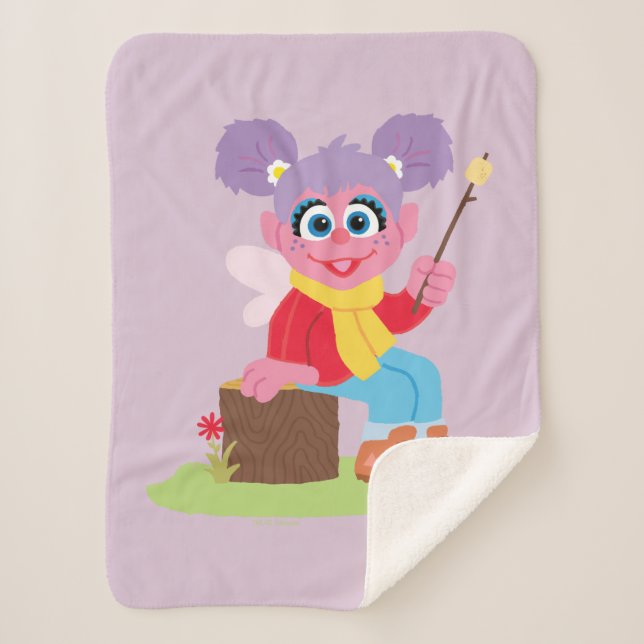 Manta Sherpa Abby Cadabby | Making S'mores (Anverso)