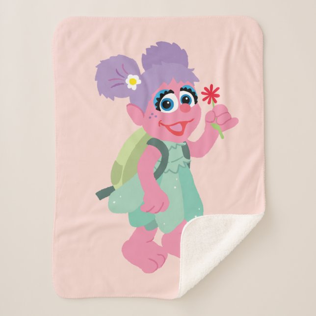 Manta Sherpa Abby Cadabby | Picking Daisies (Anverso)