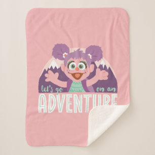 Manta Sherpa Abby Cadabby   Vamos a una aventura