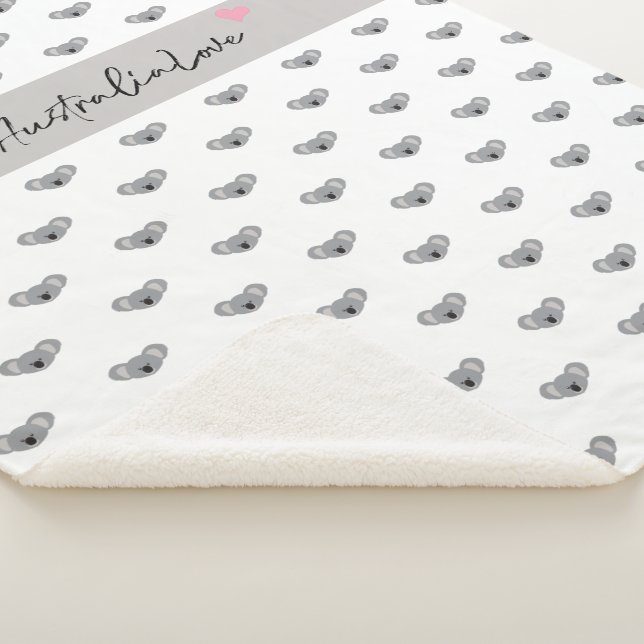 Manta Sherpa "Abrazo Koala" #AustraliaLove Caridad Baby Cosy B (3/4)