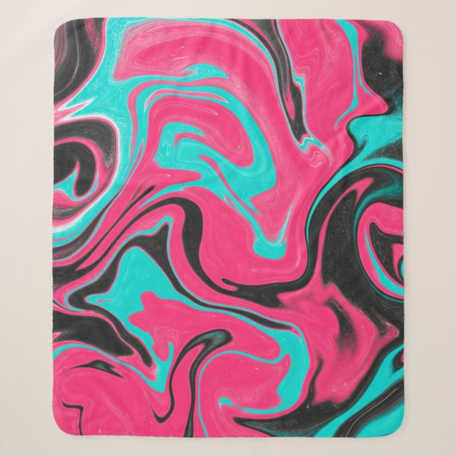 Manta Sherpa Abstract pattern background with gradient texturea (Anverso)