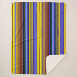 Manta Sherpa Abstract Stripes Design 1