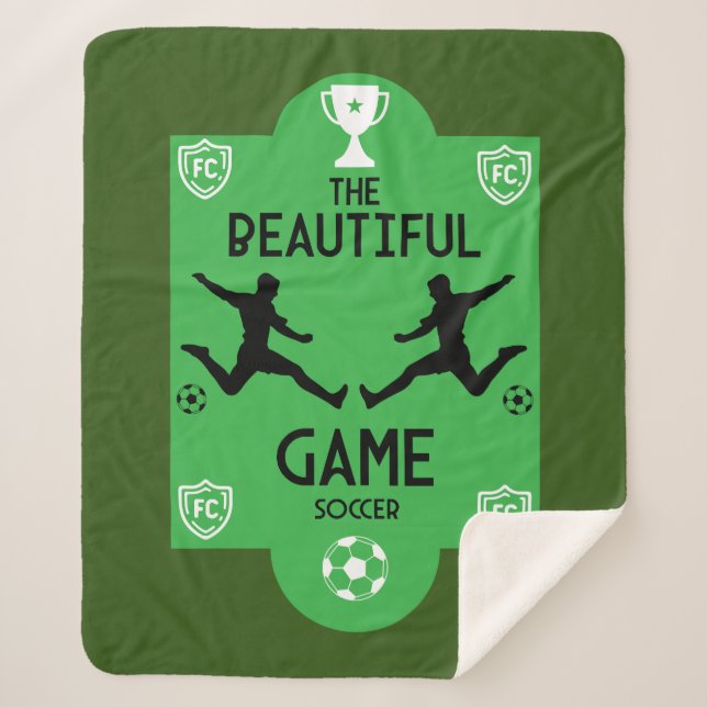 Manta Sherpa Accesorios para fútbol (Anverso)