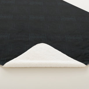 Manta Sherpa Aceptación   Textura del Shibori oscuro